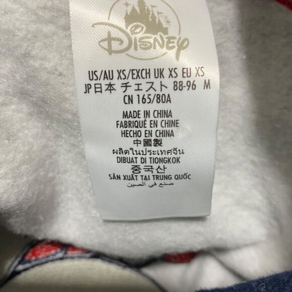🎒✨ Disney Worlds Mickey Mouse Classic Hoodie Sweatshirt XS   Back-to-School - Picture 8 of 8